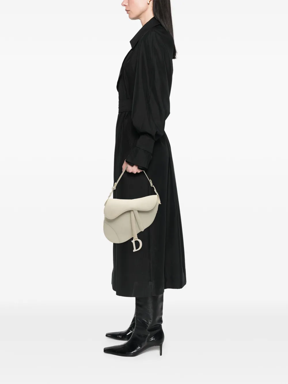 Christian Dior Pre-Owned 2019 Ultra Matte Calfskin Saddle Bag shoulder bag | Pre-Owned | Image 2