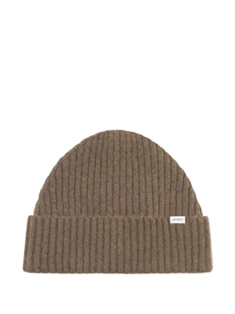 Les Deux ribbed folded beanie