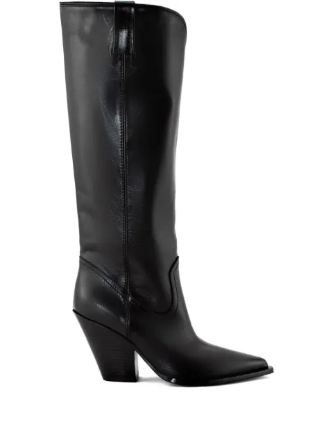 Elena Iachi 90mm pointed-toe  knee-high boots