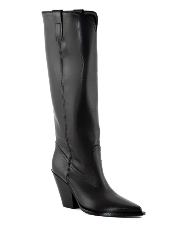 Elena Iachi 90mm pointed-toe knee-high Boots Black FARFETCH CA