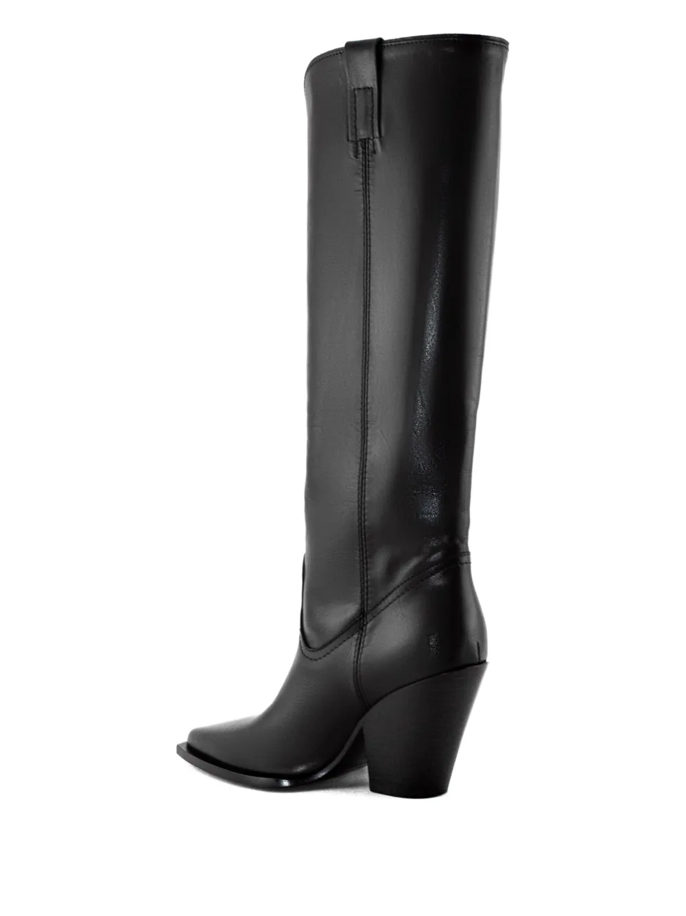 Elena Iachi 90mm Pointed-toe Knee-high Boots In Black