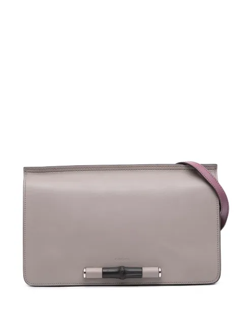 Gucci Pre-Owned 2016-2025 Leather Lady Bamboo shoulder bag