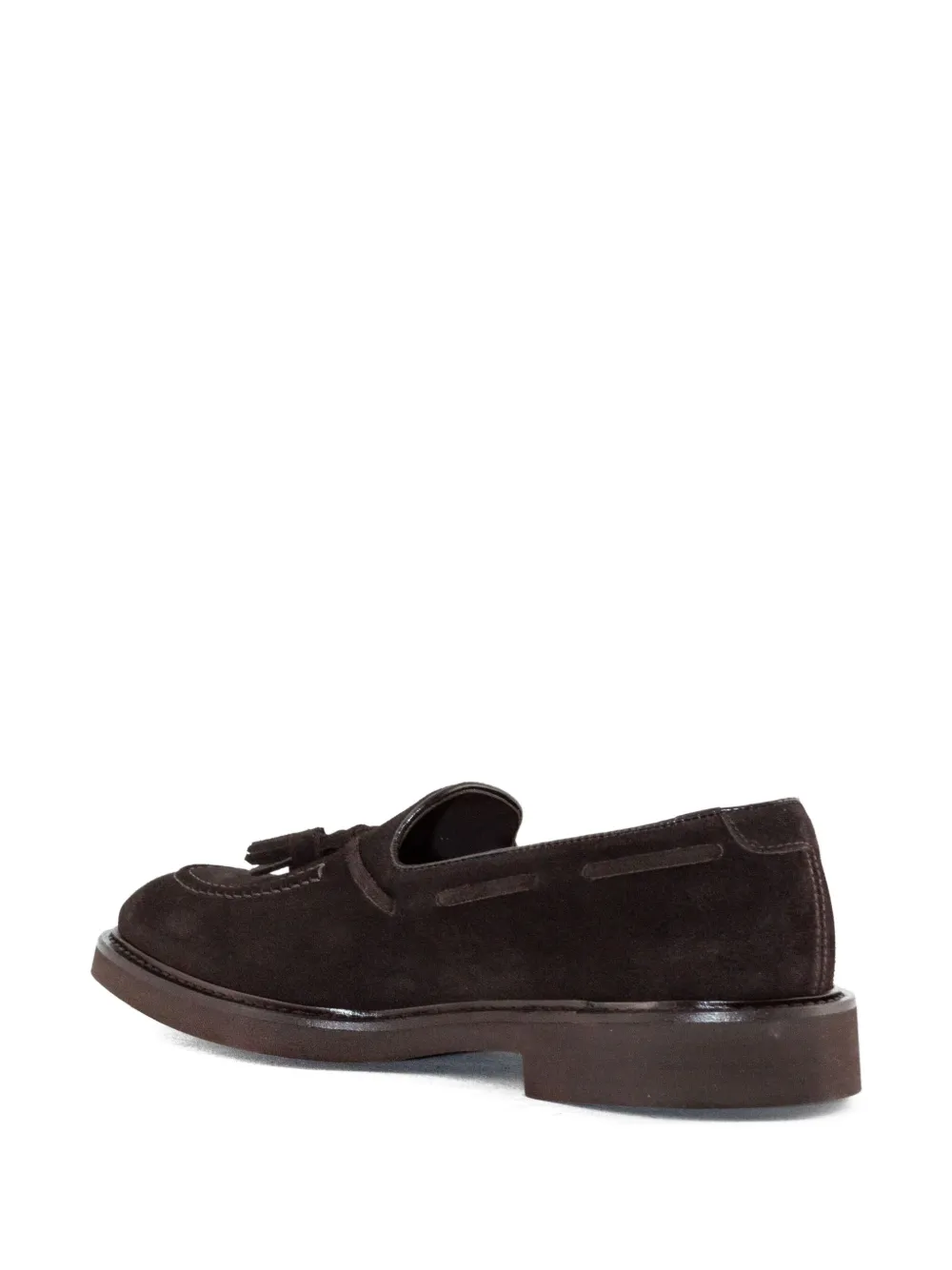 Doucal's Suède loafers Bruin