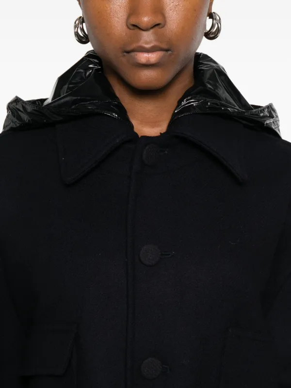 Plan C patch-pocket Hooded Jacket | Blue | FARFETCH