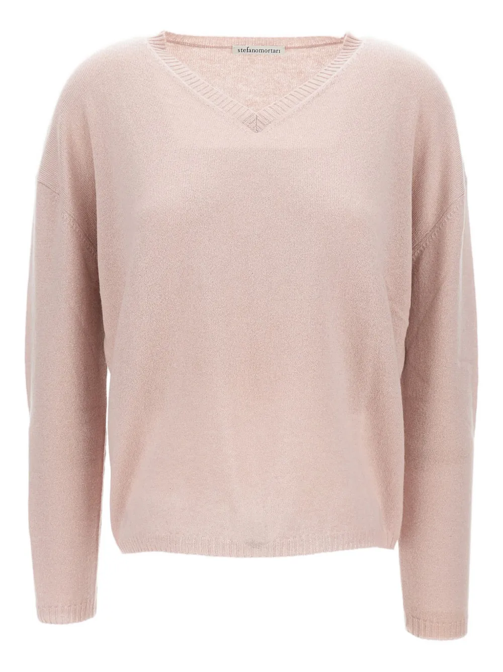 Stefano Mortari suéter con cuello en V | rosado | Image 1