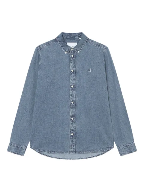 Les Deux embroidered denim shirt