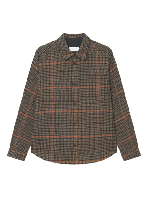 Les Deux houndstooth check shirt