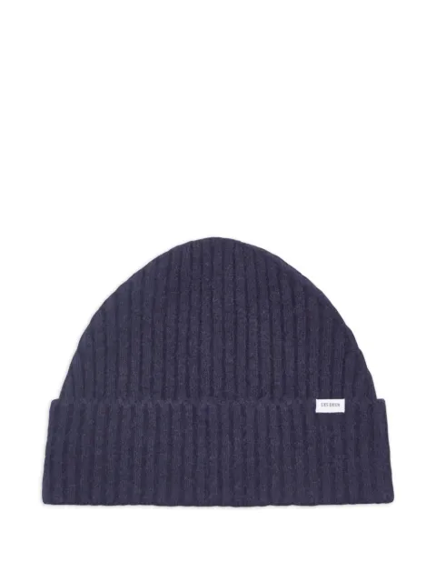 Les Deux ribbed logo beanie