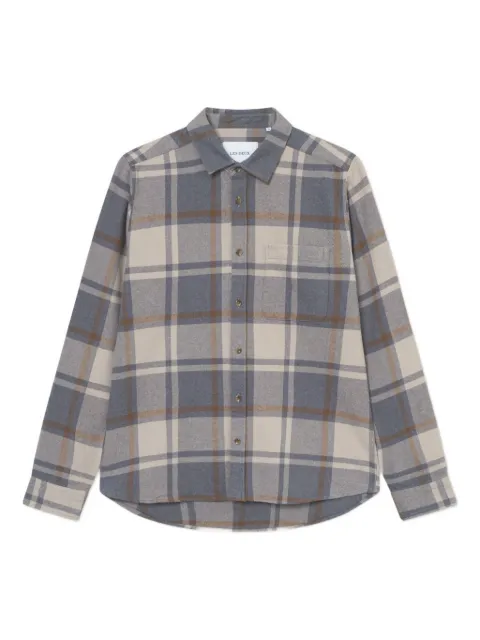 Les Deux plaid button-down shirt