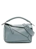 Loewe Pre-Owned 2016 Medium Calfskin Puzzle satchel - Blue