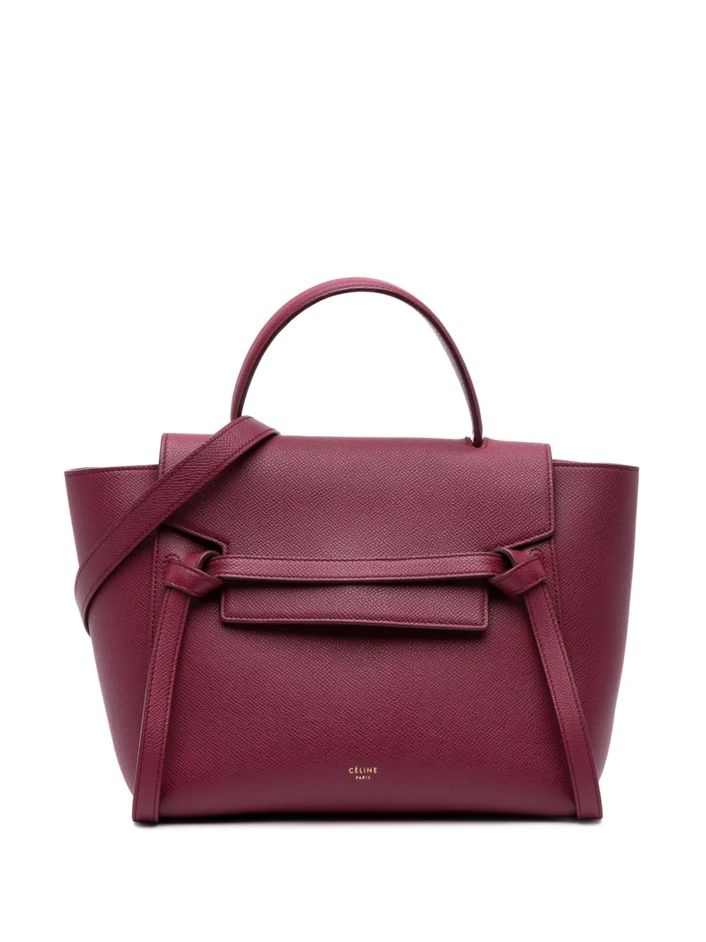 Céline Pre-Owned 2017 Micro Grained Calfskin Belt Bag satchel - レッド Céline Pre-Owned 2017 Micro Grained Calfskin Belt Bag satchel - レッド