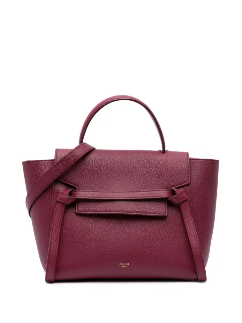 Céline Pre-Owned 2017 Micro Grained Calfskin Belt Bag satchel