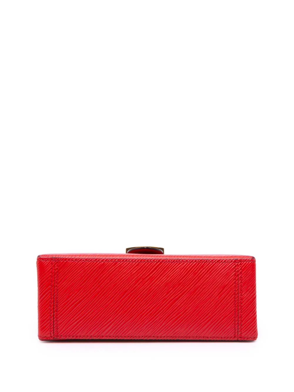 Pre-owned Louis Vuitton 2019 Epi Locky Bb Satchel In Red
