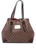Louis Vuitton Pre-Owned 2008 Damier Ebene Hampstead GM tote bag - Brown