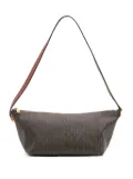 Saint Laurent Pre-Owned 2022 Coated Canvas Le Monogramme shoulder bag - Brown