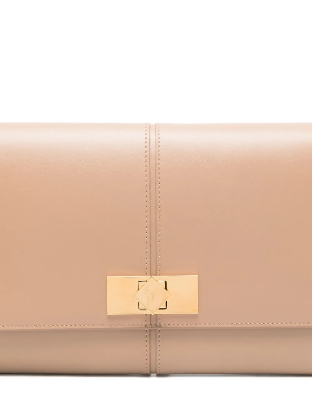 Giuseppe Zanotti Leather Clutch Bag In Pink
