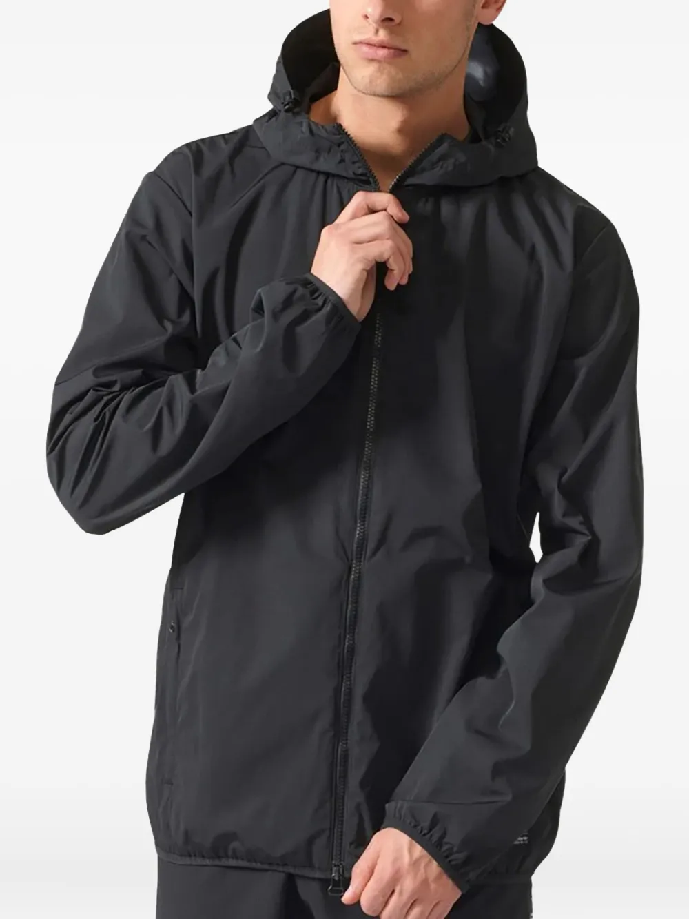 adidas Stadium EQT PDX "Black White" jacket Zwart