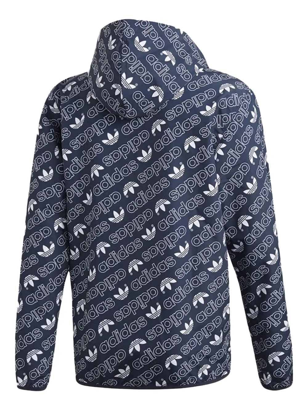 adidas Originals hooded jacket Blauw
