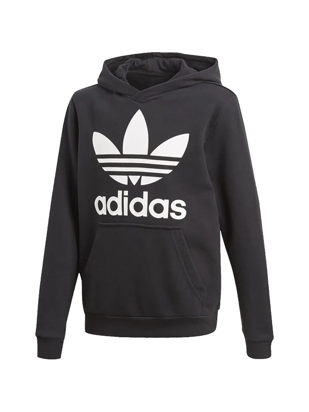 adidas trefoil hoodie - Nero