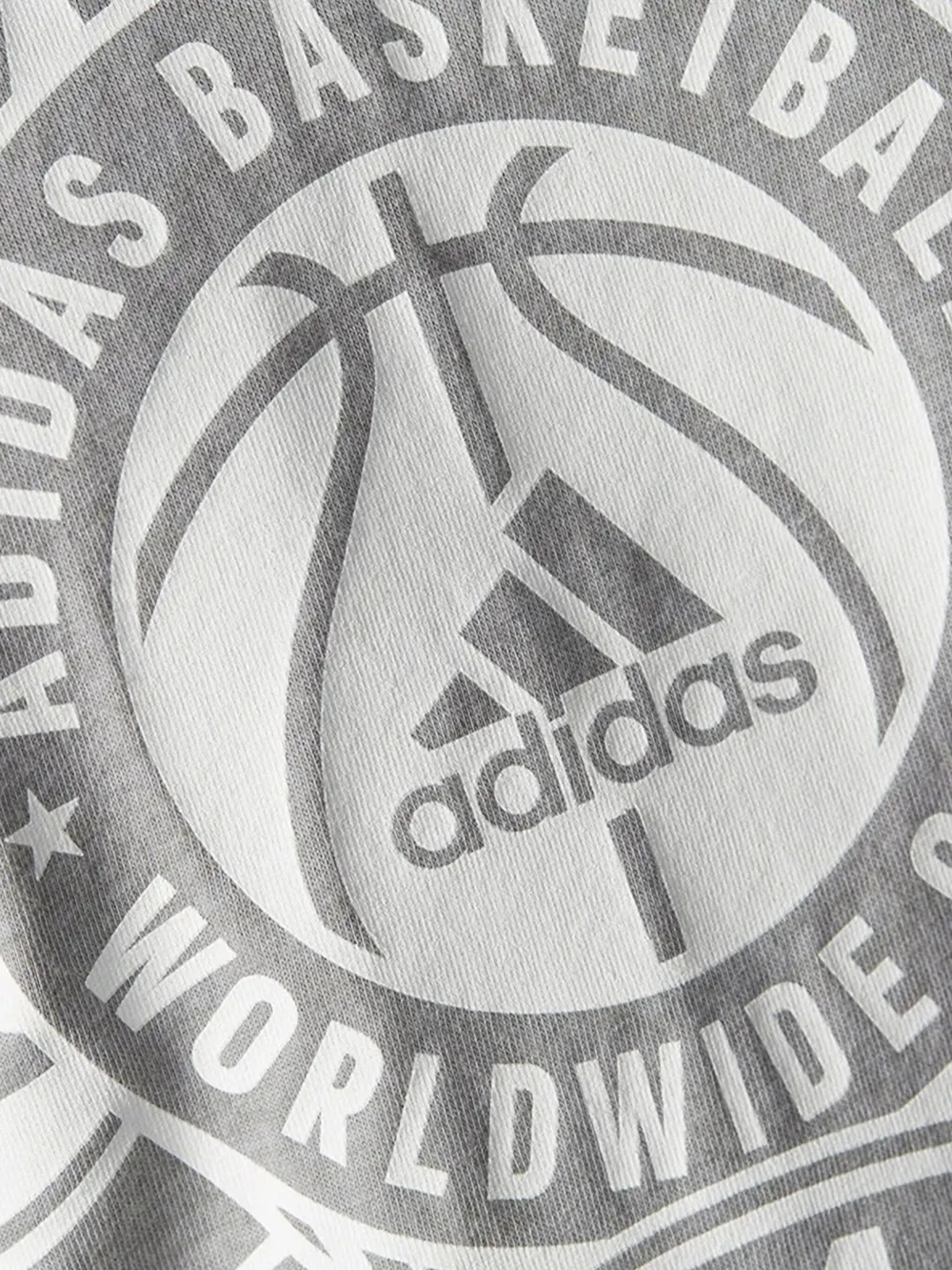 Adidas Global Game T-shirt met korte mouwen - Grijs