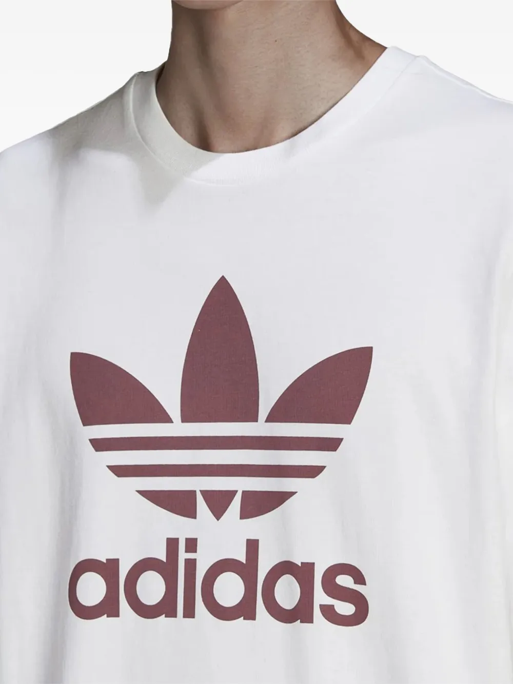 adidas Adicolor Classics Trefoil T-shirt Wit