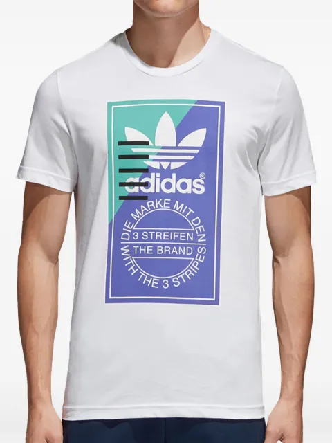 adidas graphic-print T-shirt