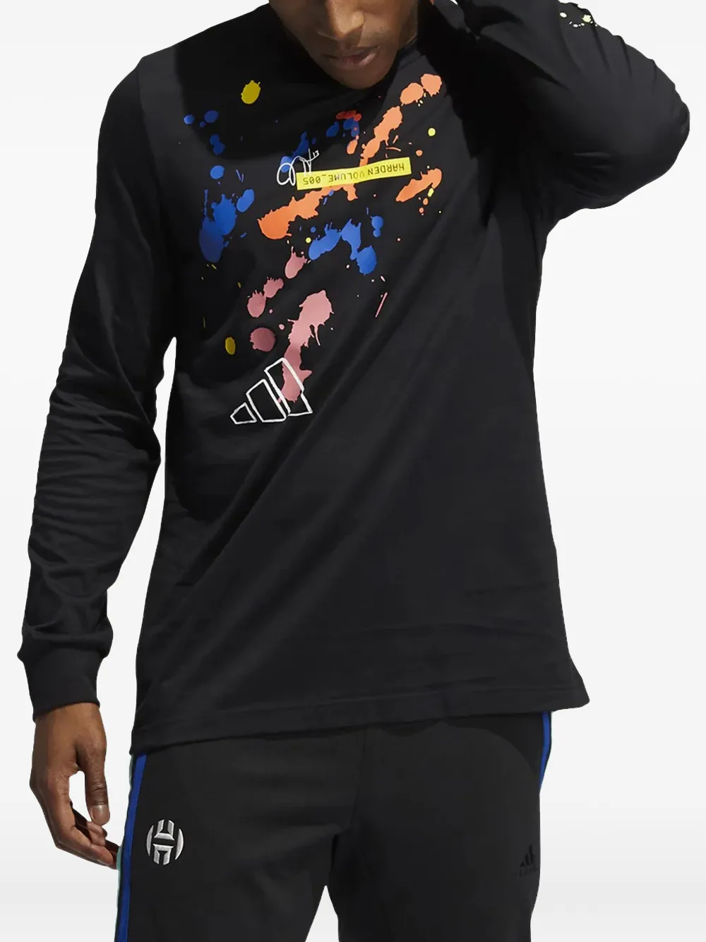 adidas Harden Vol. 5 T-shirt Zwart