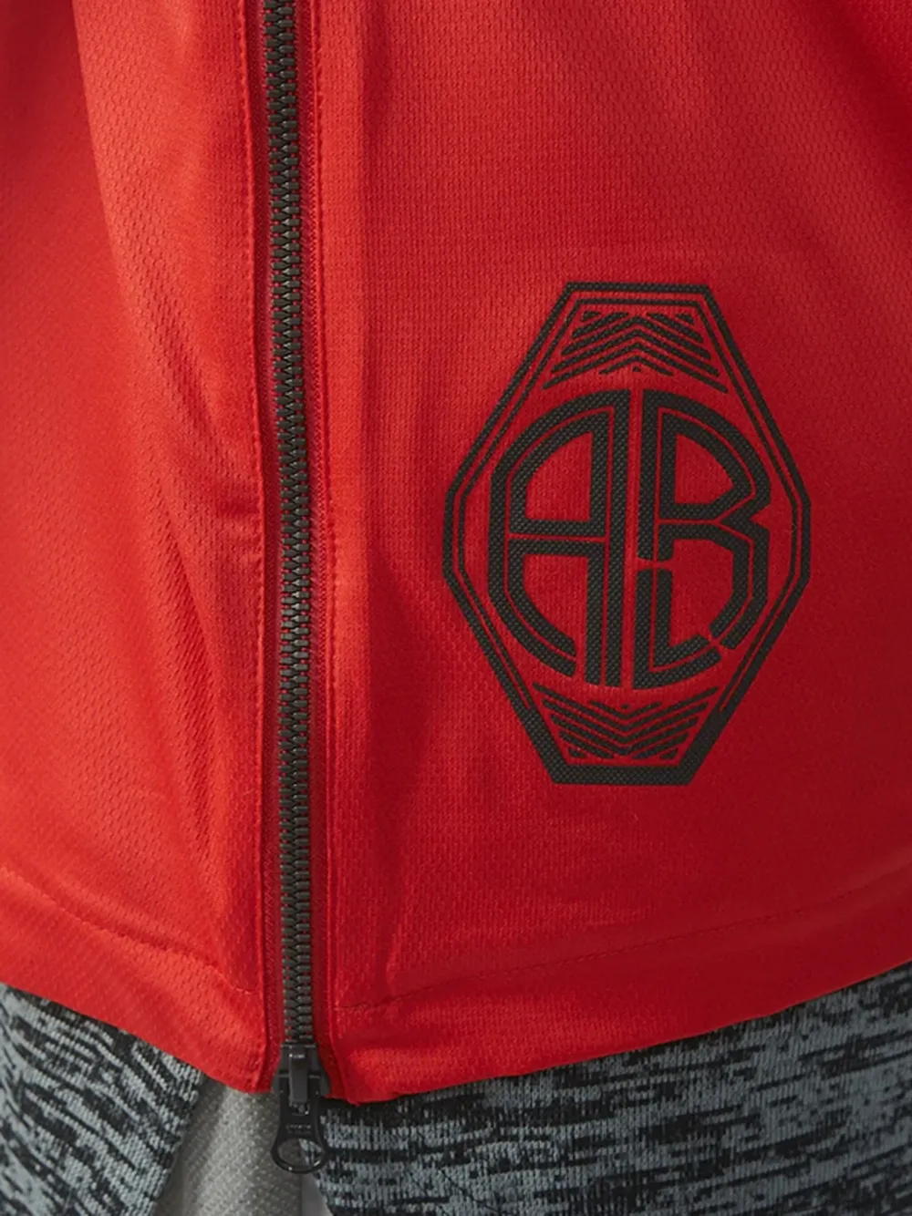 adidas Stadium Basketball League "Scarlet Red/Black" jacket | Lightweight Jackets | Image 2