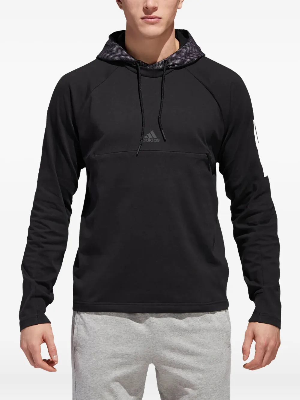 adidas Athletics Sport 2 Street Lifestyle hoodie Zwart