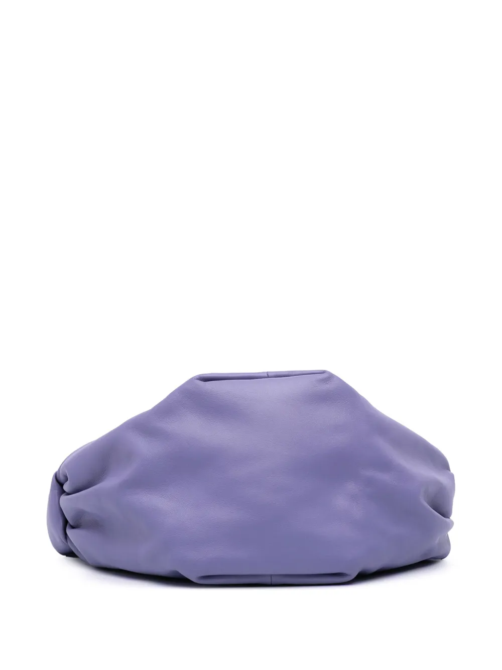 Pre-owned Bottega Veneta 2012-2025 Mini Calfskin Double Knot Bag Handbag In Purple