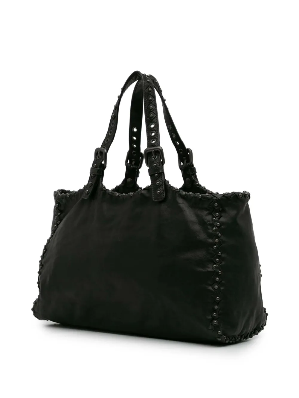 BOTTEGA VENETA ブラックレザーハンドバッグ 楽天市場】【バッグ】BOTTEGA VENETA ボッテガ ヴェネタ