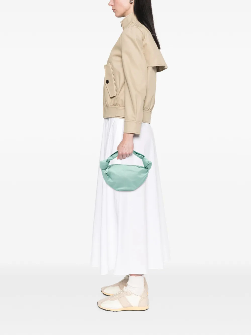 Bottega Veneta Pre-Owned 2019-2025 Mini Calfskin Double Knot Bag handbag | Pre-Owned | Image 2