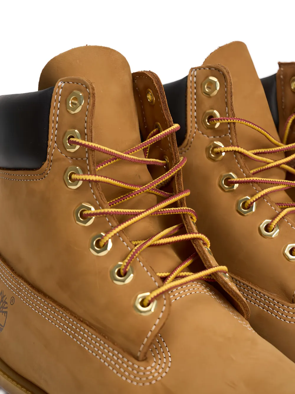 Timberland Premium leather lace-up boots Brown