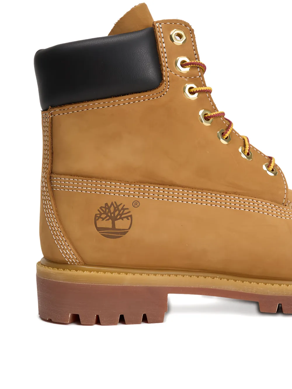 Timberland Premium leather lace-up boots Brown