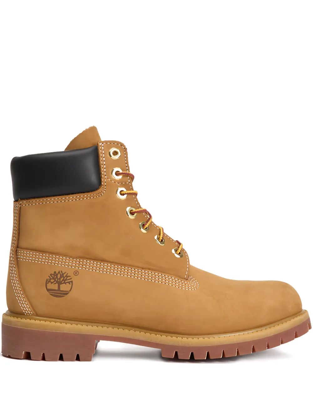 Timberland Premium leather lace-up boots Brown