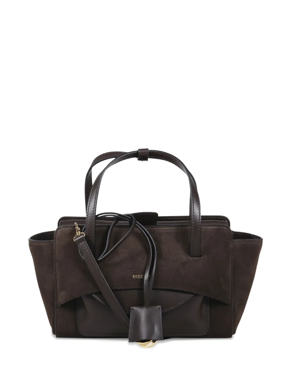 HIDESINS Borsa tote Flap - Marrone
