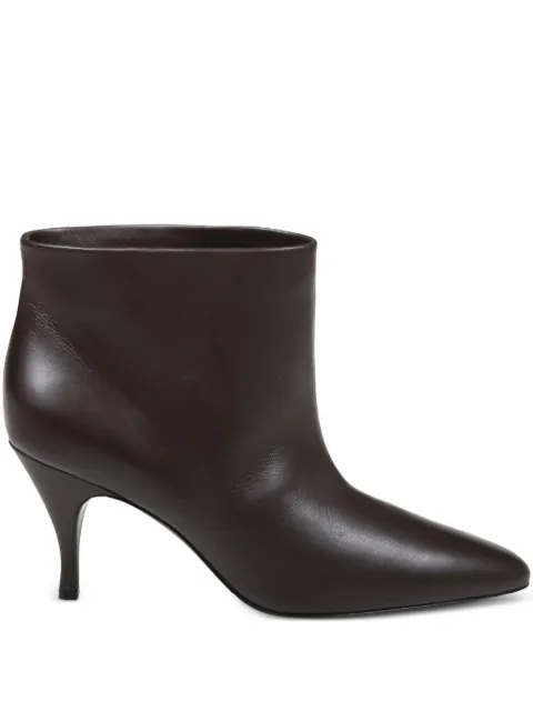 HERBERT LEVINE leather ankle boots