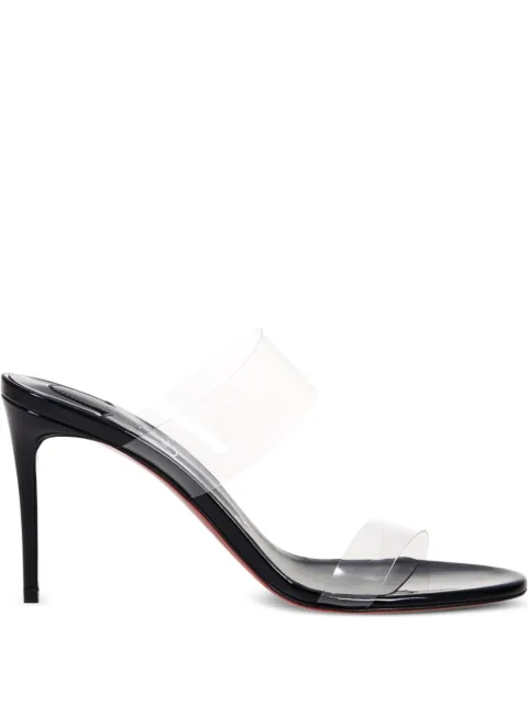 Christian Louboutin Just Nothing double-band stiletto sandals (85mm)