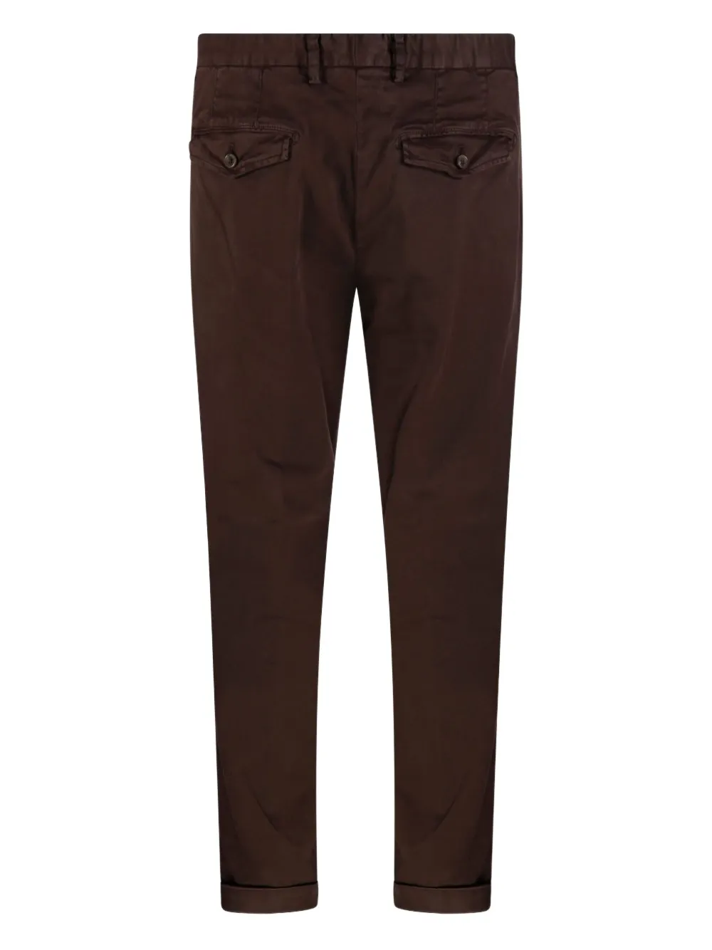 Myths Broek met omgeslagen pijpen Bruin