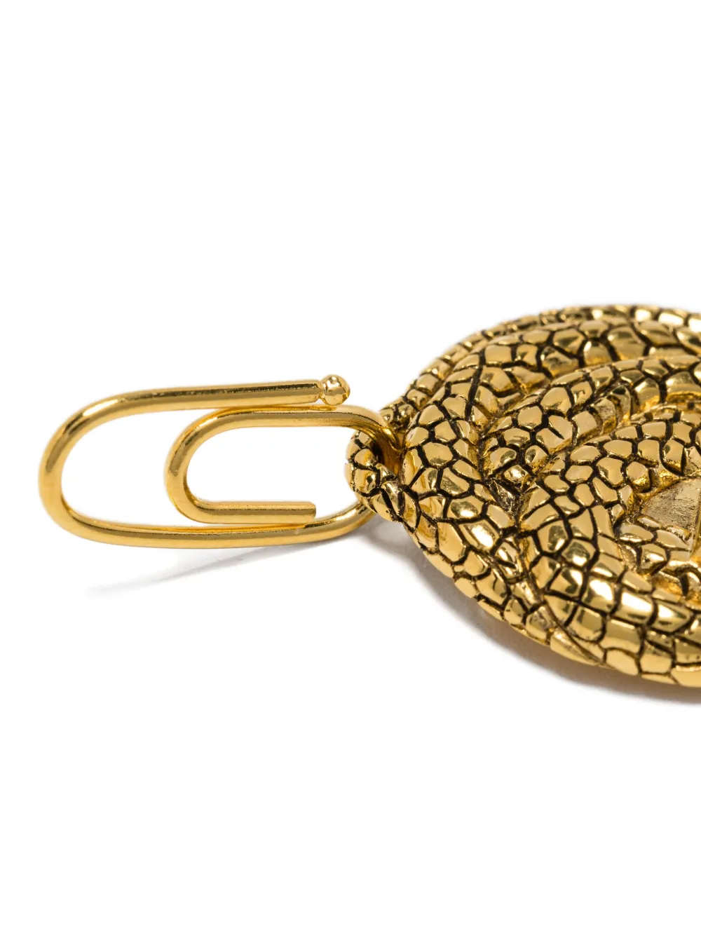 Aurelie Bidermann snake pendant - Goud