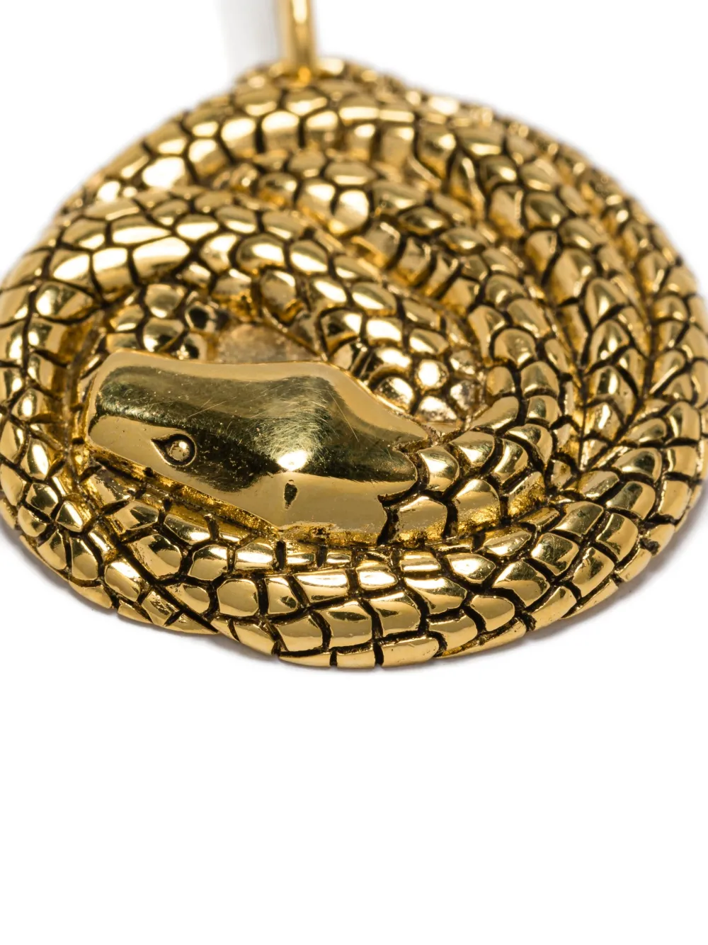 Aurelie Bidermann Snake Pendant In Gold