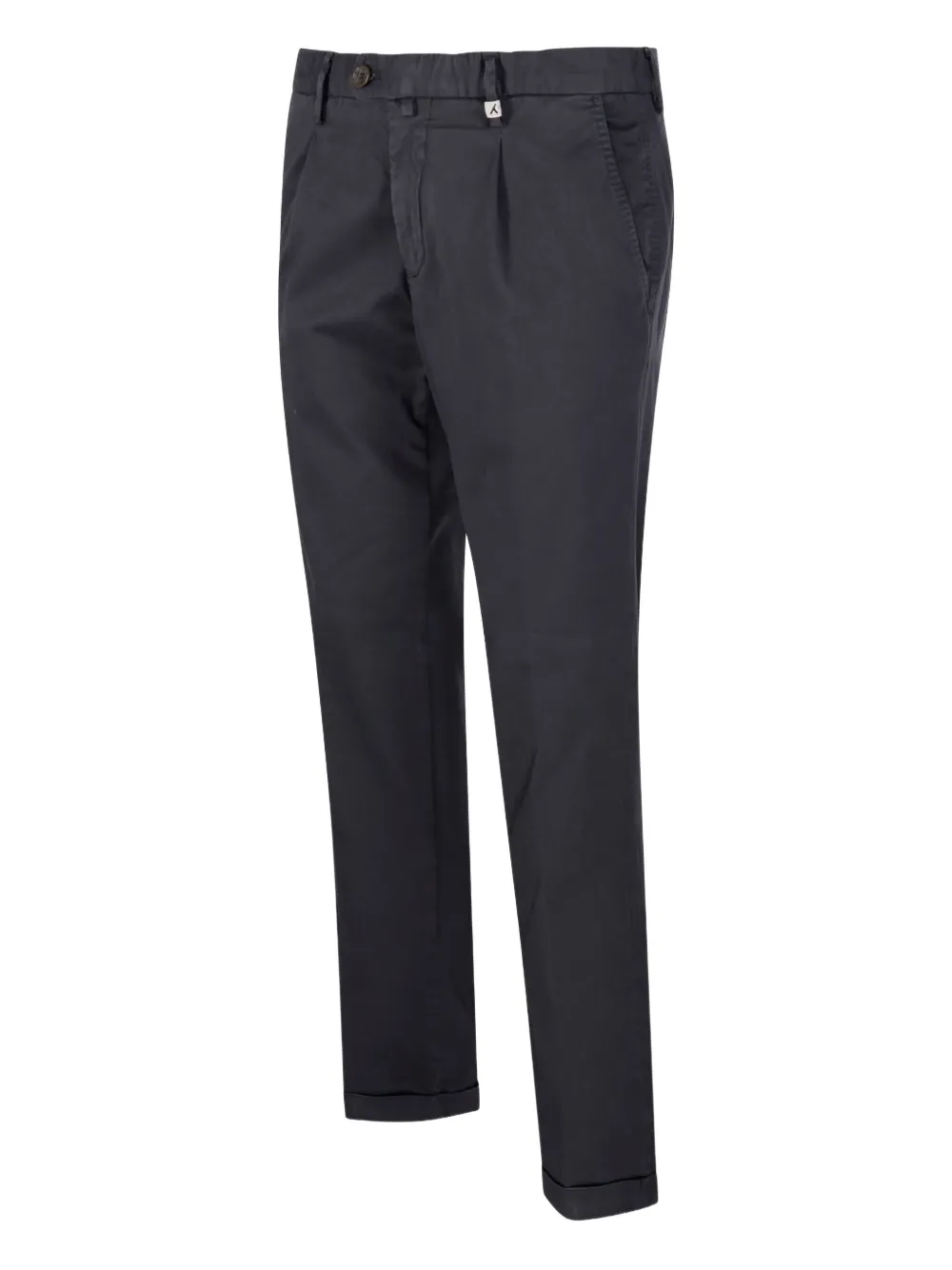 Myths Broek met omgeslagen pijpen - Blauw