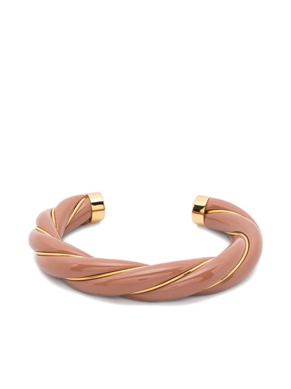 Aurelie Bidermann Diana twisted gold-plated bracelet | Gold | Image 1