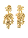 Aurelie Bidermann Difenda leaf earrings - Gold