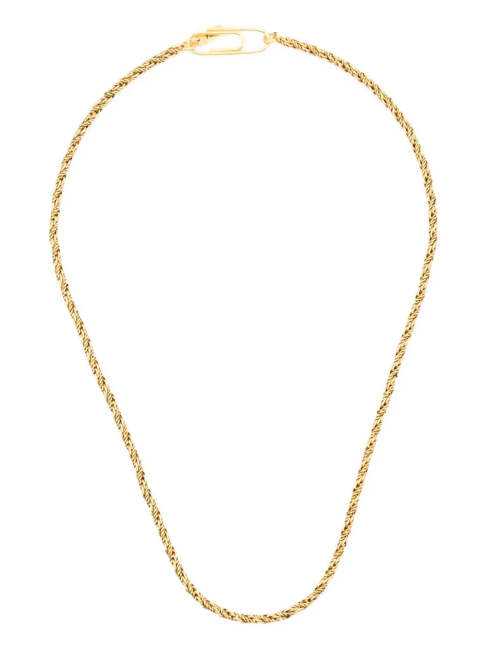 Aurelie Bidermann Miki Chain Necklace In Gold