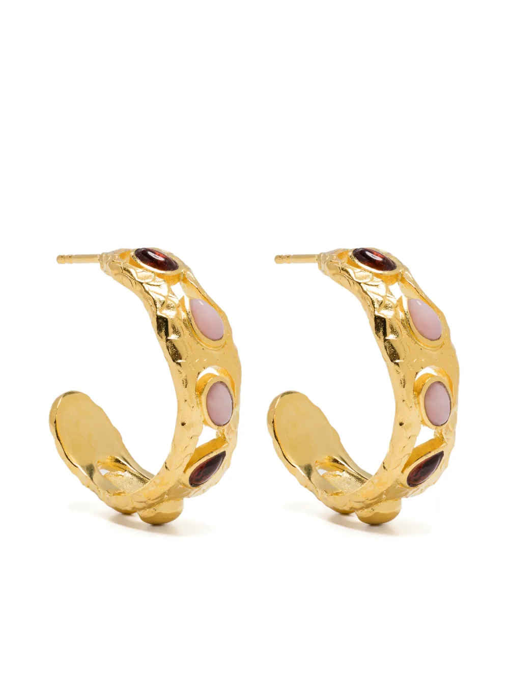 Aurelie Bidermann Atalide hoop earrings | Gold | Image 1
