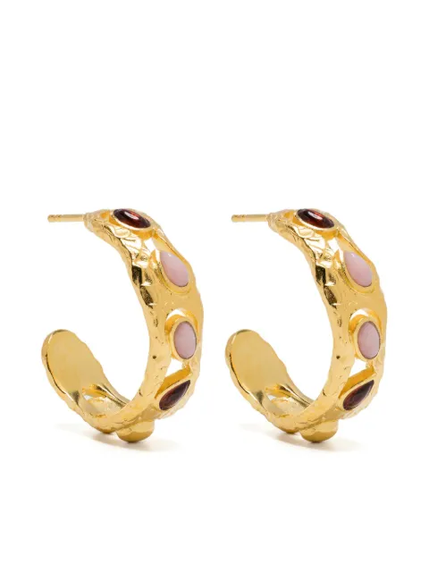 Aurelie Bidermann Atalide hoop earrings