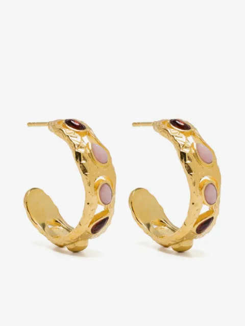 Aurelie Bidermann Atalide hoop earrings