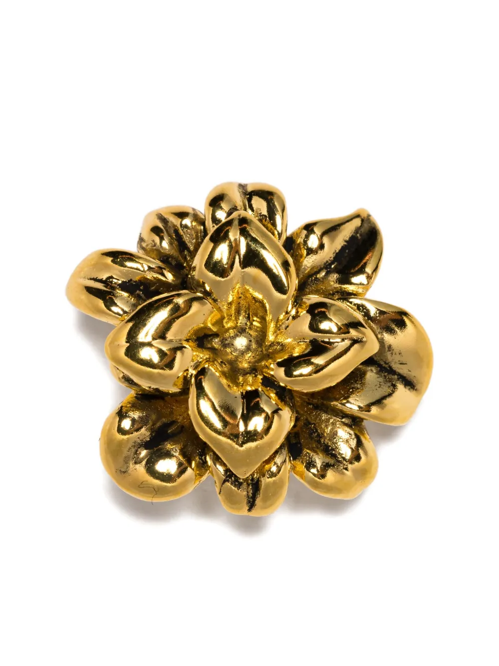 Aurelie Bidermann Anthos Asymmetrical Earrings In Gold