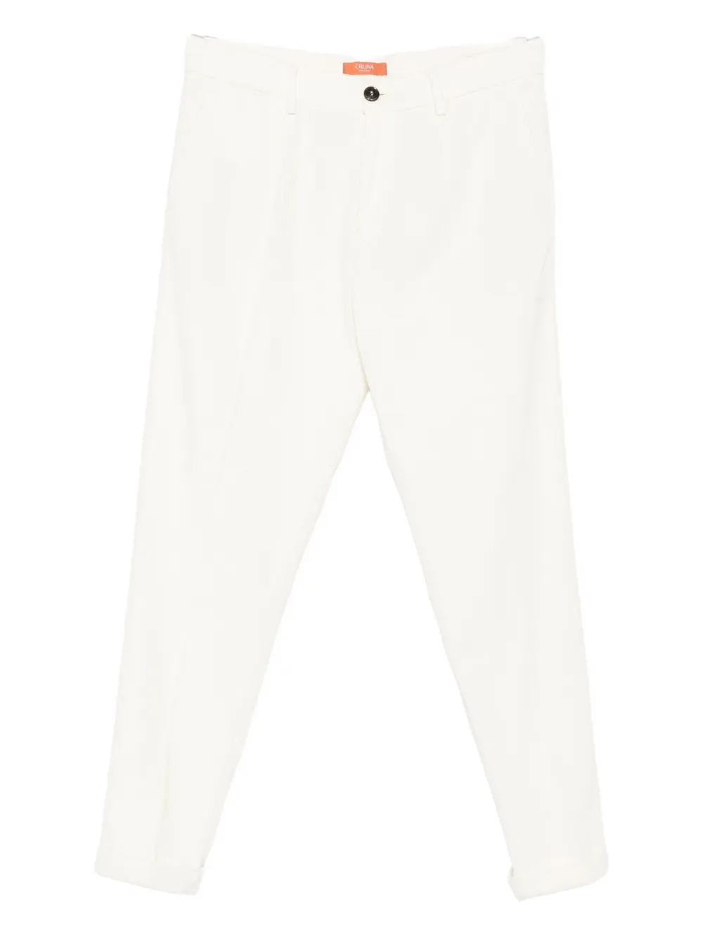 Cruna pleated pants - Bianco